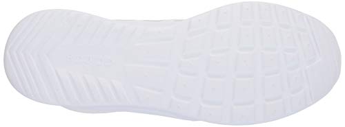 adidas Women's CloudfoamQT Racer Xpressive-Contemporary CloudfoamRunning Sneakers Shoes, White/White/Grey, 9 M US