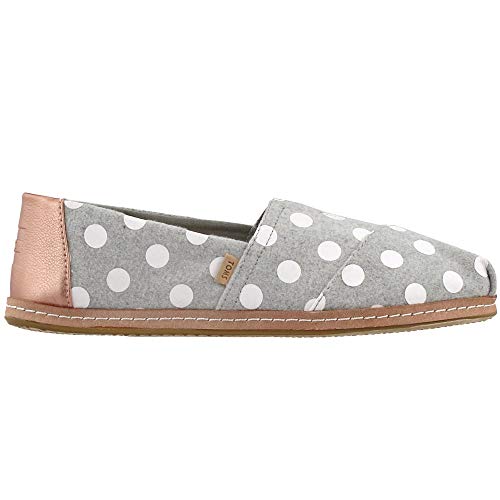 TOMS Alpargata Dizzie Dots Felt 7.5 B (M)