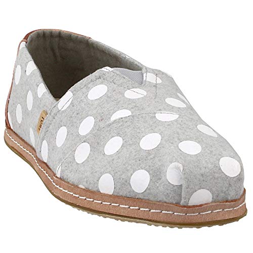 TOMS Alpargata Dizzie Dots Felt 7.5 B (M)