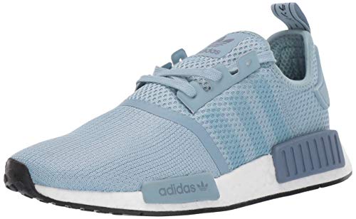 adidas Originals Women's NMD_R1 Running Shoe, ash Grey/ash Grey/raw Steel, 5