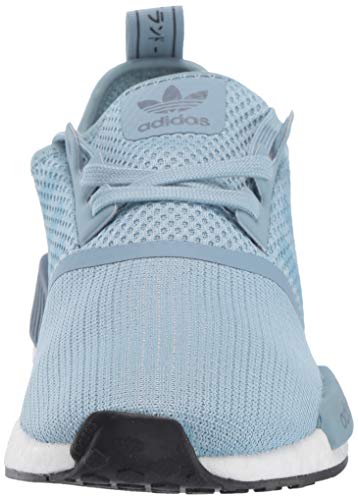 adidas Originals Women's NMD_R1 Running Shoe, ash Grey/ash Grey/raw Steel, 5