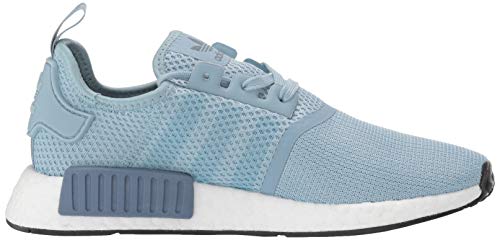 adidas Originals Women's NMD_R1 Running Shoe, ash Grey/ash Grey/raw Steel, 5