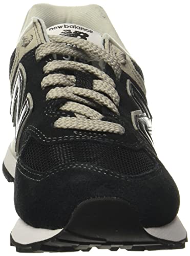 New Balance Women's 574 V2 Mermaid Sneaker, Black/White, 7.5 D US