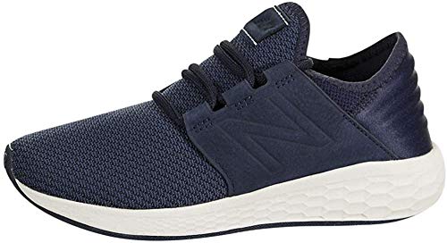 New Balance Women's Fresh Foam Cruz V2 Sneaker, Pigment/Vintage Indigo/Sea Salt, 9.5 B US