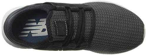 New Balance Men's Fresh Foam Cruz V2 Sneaker, Black/Castlerock/Nubuck, 10.5 D US