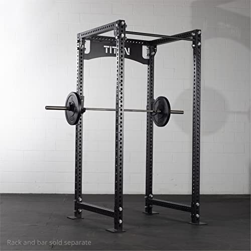 Titan Fitness Pair 25 lb Olympic Bumper Plate Black Benchpress Strength Training