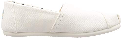 TOMS Women's White Canvas Alpr ESP (Size: 9.5)