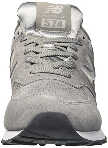 New Balance Women's 574 V2 Holiday Sparkler Sneaker, Marblehead/Magnet, 5.5 W US