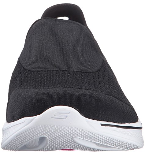 Skechers Performance Women's Go Walk 4 Pursuit Walking Shoe, Black/White - 6 B(M) US