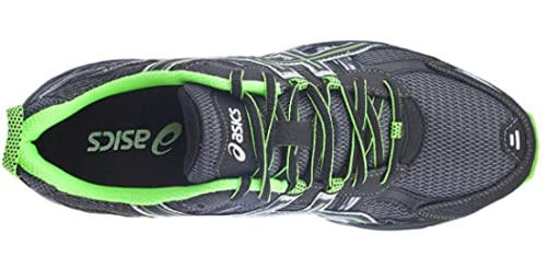 ASICS Men's Gel-Venture 5 Running Shoe, 11.5, Castle Rock/Black/Green Gecko
