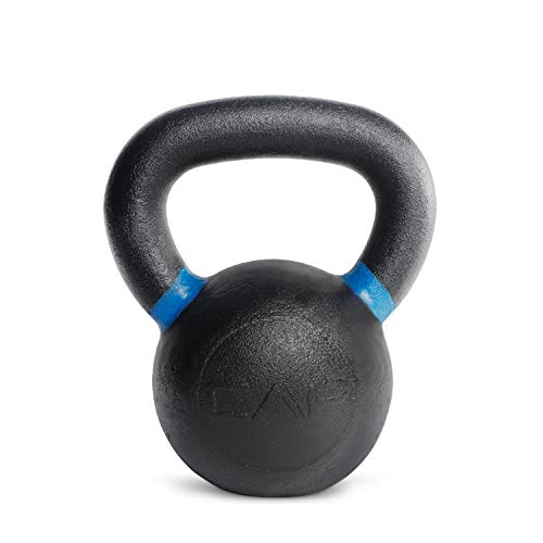 CAP Barbell Cast Iron Competition Kettlebell Weight, 26 Pound, Black/Blue
