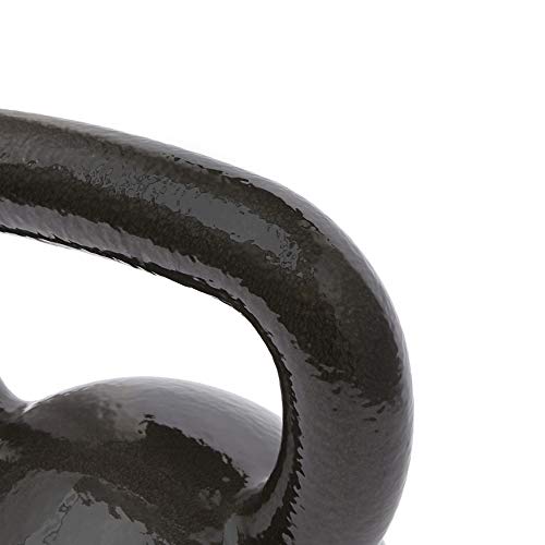 Amazon Basics Cast Iron Kettlebell - 50 Pounds, Black