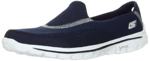Skechers Performance Women's Go Walk 2 Slip-On Walking Shoe, Navy, 6 M US