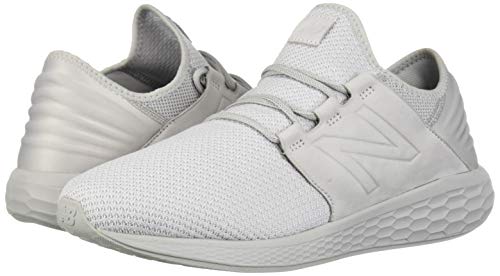 New Balance Men's Fresh Foam Cruz V2 Sneaker, Arctic Fox/White/Nubuck, 14 D US