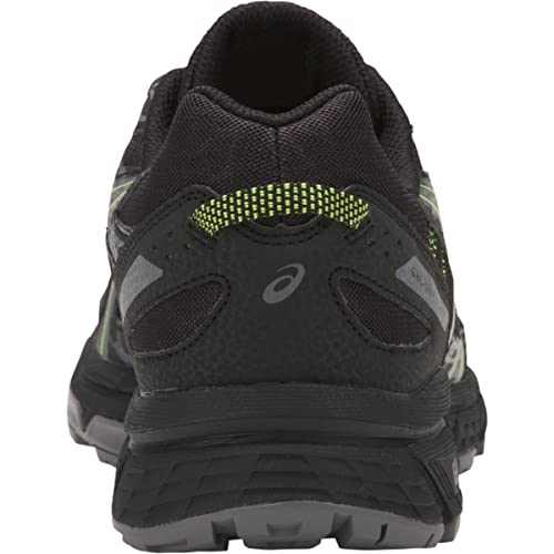 ASICS Men's Gel-Venture 6 Running Shoes, 11.5, Black/NEON Lime