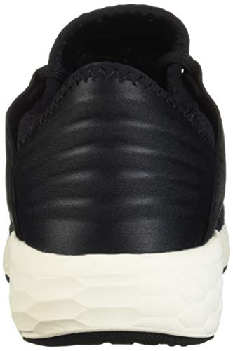 New Balance Women's Fresh Foam Cruz V2 Sneaker, Black/Magnet/Sea Salt, 6 W US