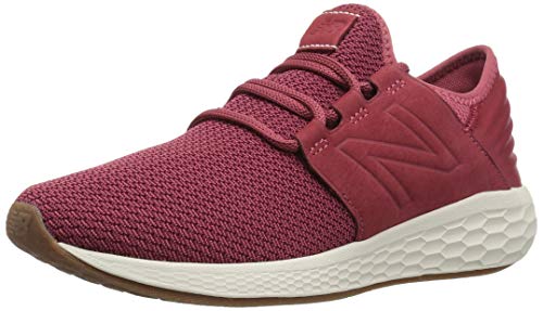 New Balance Women's Fresh Foam Cruz V2 Sneaker, Earth Red/Vortex/Sea Salt, 8.5 D US