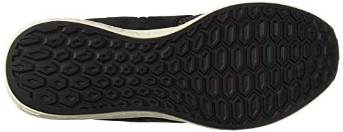 New Balance Women's Fresh Foam Cruz V2 Sneaker, Black/Magnet/Sea Salt, 6 W US
