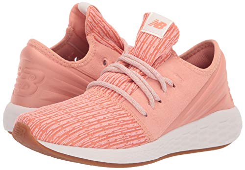New Balance Women's Fresh Foam Cruz Decon V2 Sneaker, Faded Copper/Pink Mist, 8 D US