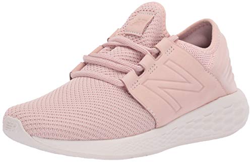 New Balance Women's Fresh Foam Cruz V2 Sneaker, Oyster Pink/Pink Mist, 6.5 W US