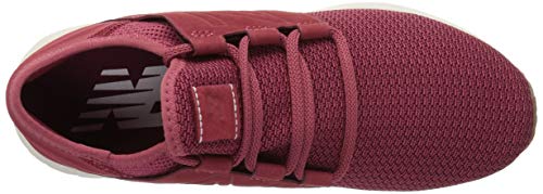 New Balance Women's Fresh Foam Cruz V2 Sneaker, Earth Red/Vortex/Sea Salt, 8 D US