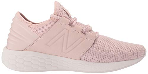 New Balance Women's Fresh Foam Cruz V2 Sneaker, Oyster Pink/Pink Mist, 6.5 W US