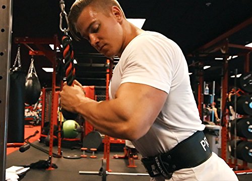 ProFitness Genuine Leather Weight Lifting Belt | Proper Weightlifting Form for Squats, Deadlfits, Powerlifting & Cross Training