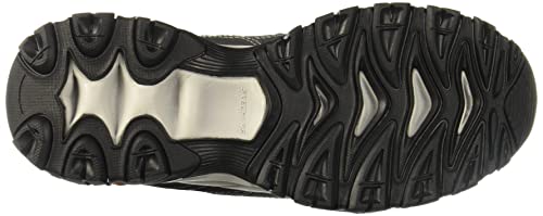 Skechers mens Afterburn M. Fit fashion sneakers, Charcoal, 6.5 US