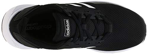 adidas Men's Duramo 9 Running Shoe, Black Negbás Ftwbla 000, 9.5