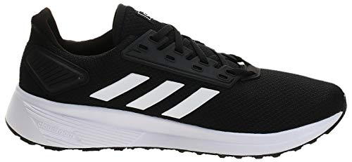 adidas Men's Duramo 9 Running Shoe, Black Negbás Ftwbla 000, 9.5