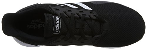 adidas Duramo 9 Mens Running Fitness Trainer Shoe Black/White - UK 11