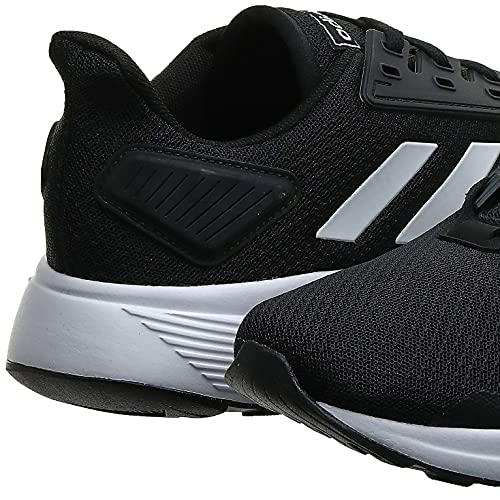 adidas Men's Duramo 9 Running Shoe, Black Negbás Ftwbla 000, 9.5