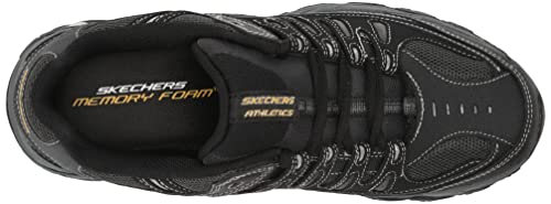 Skechers mens M.fit fashion sneakers, Black, 14 US
