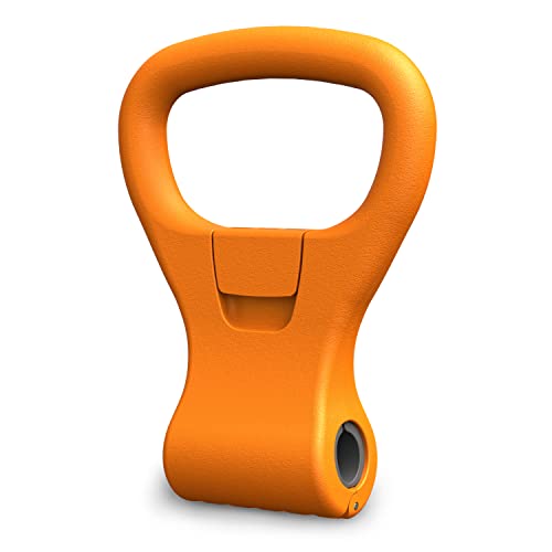 Kettle Gryp - Kettlebell Adjustable Portable Weight Grip Travel Workout Equipment Gear for Gym Bag, Crossfit WOD, Weightlifting, Bodybuilding, Lose Weight | Clamps to Dumbells | Made in U.S.A.