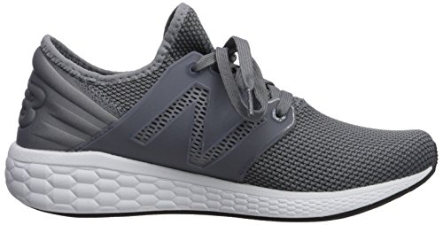 New Balance Men's Fresh Foam Cruz V2 Sneaker, Grey/White, 14 2E US
