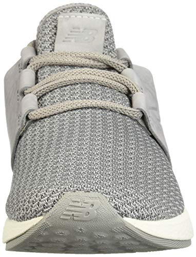 New Balance Women's Fresh Foam Cruz V2 Sneaker, Team Away Grey/Castlerock/Sea Salt, 9 D US
