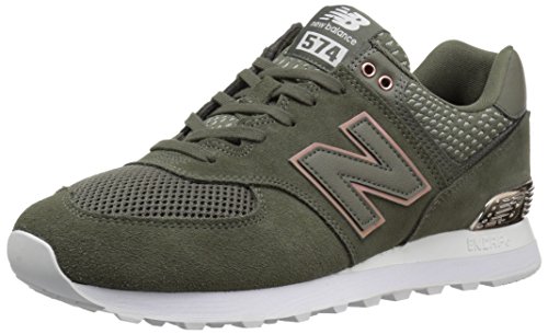 New Balance Women's 574 V2 All Day Sneaker, Military Foliag, 10.5 W US