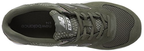 New Balance Women's 574 V2 All Day Sneaker, Military Foliag, 10.5 W US