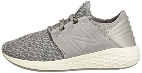 New Balance Women's Fresh Foam Cruz V2 Sneaker, Team Away Grey/Castlerock/Sea Salt, 9 D US