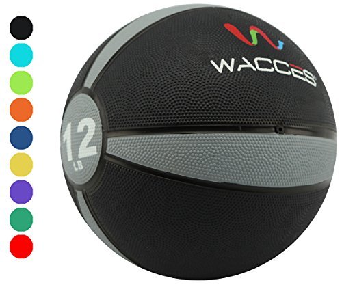 Wacces Weighted Fitness & Medicine Ball Muscle Driver, 12 lb
