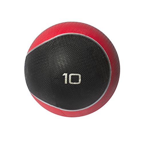Cap Rubber Medicine Ball, 10-Pound, Red