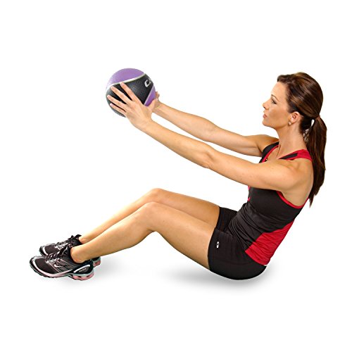 Cap Rubber Medicine Ball, 10-Pound, Red