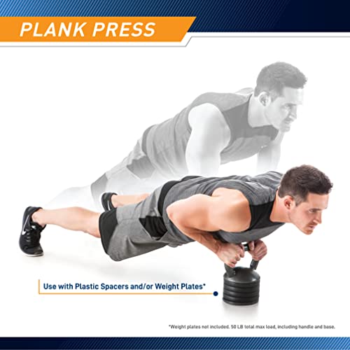 Apex Adjustable Heavy-Duty Exercise Kettlebell Weight Set Strength Training and Weightlifting Equipment for Home Gyms APKB-5009