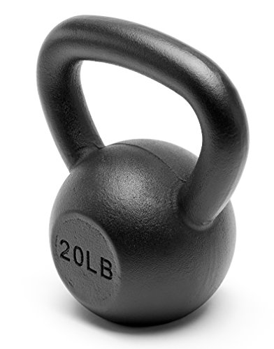 Unipack Powder Coated Solid Cast Iron Kettlebell Weights Set 5, 10 15, 20, 25, 30, 35, 40, 45 lbs All Combination