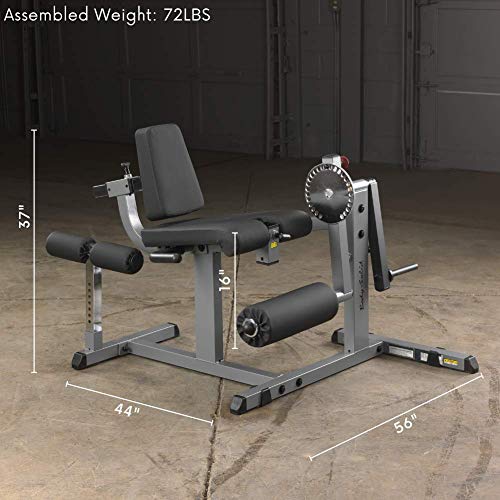 Body-Solid Cam Series Leg Extension and Curl Machine (GCEC340)