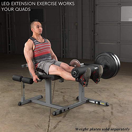 Body-Solid Cam Series Leg Extension and Curl Machine (GCEC340)