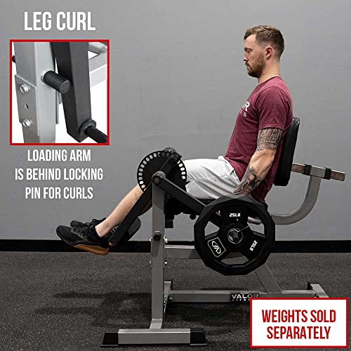 Valor Fitness CC-4 Adjustable Leg Curl/Extension Machine