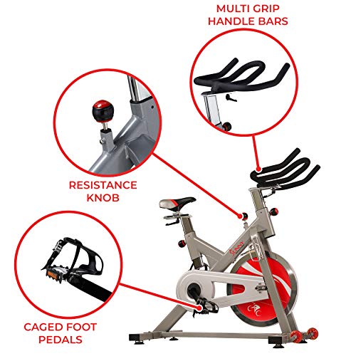 Indoor Cycling Bike by Sunny Health & Fitness