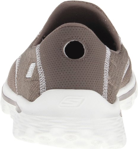 Skechers Performance Women's Go Walk 2 Slip-On Walking Shoe, Taupe, 6 M US