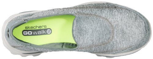 Skechers Performance Women's Go Walk 2 Slip-On Walking Shoe, Heather Grey, 6 M US